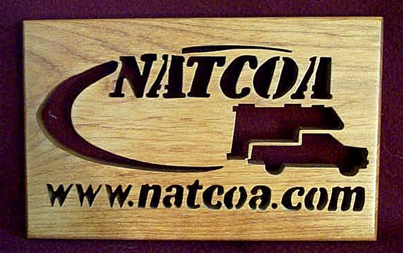 NATCOA Logo Wood