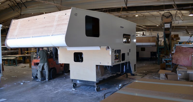 Northwood Camper Production Line