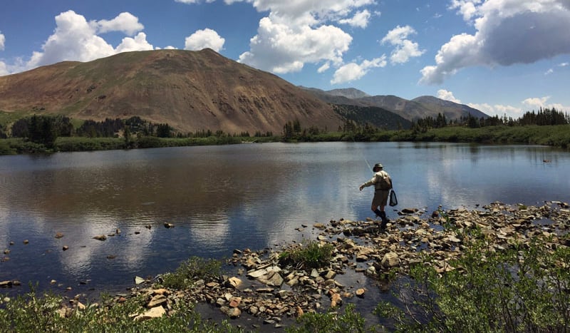 Unnamed Alpine Lake Near Billings Lake CO