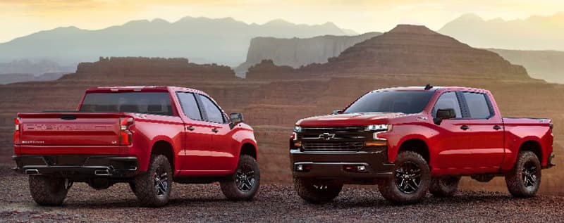 2019 Chevrolet Silverado Trucks