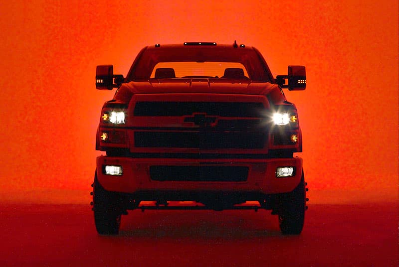 2019 Chevy 4500 debut truck Photoshopped