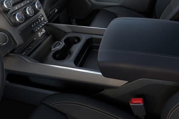 2019 Ram 1500 BigHorn Center Console Stitching