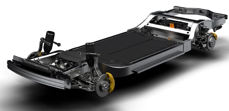 2018 Rivian Skateboard Platform Chassis