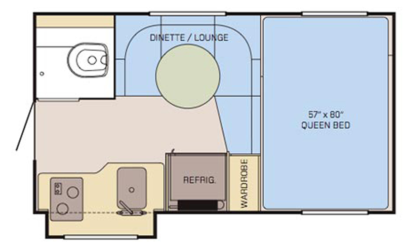 2019 Adventurer 80GS Floorplan