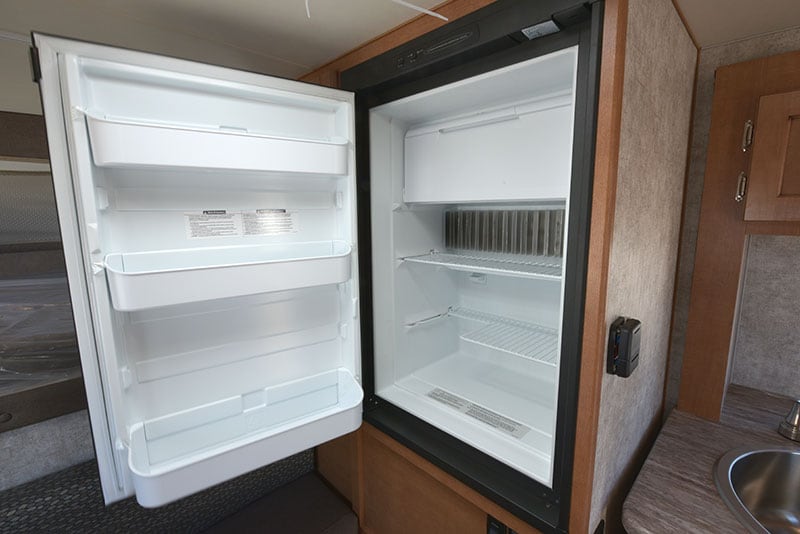 Adventurer 80GS Refrigerator Open