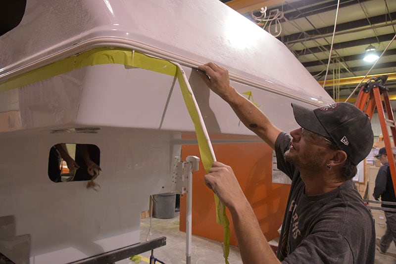 Bigfoot Production Mold Finishing