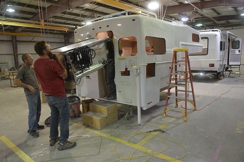 Bigfoot Production Refrigerator Install