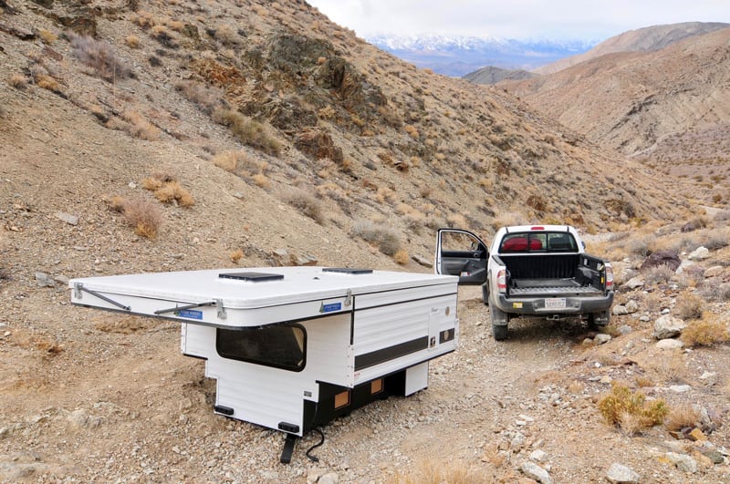 Getting Truck Around Four Wheel Camper