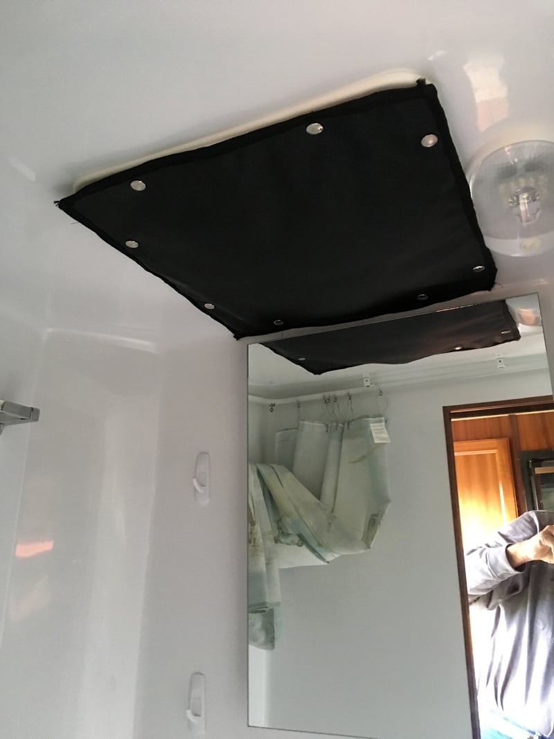 Bathroom Vent Insulation Panel