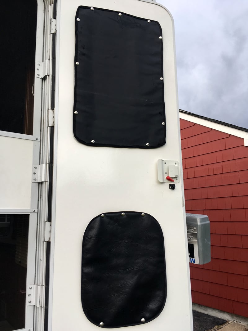 Camper Door Insulation Panels