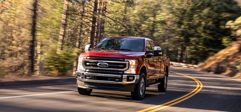 2020 Ford F250 Driving