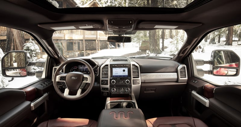 2020 Ford F250 King Ranch Interior