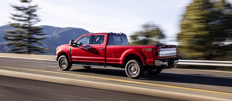 2020 Ford F250 Red