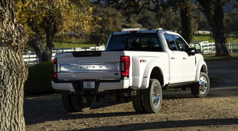 2020 Ford F450 Limited Tailgate