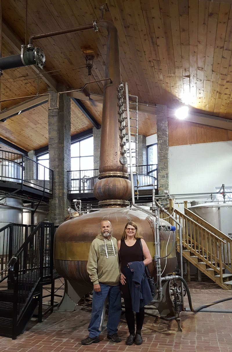 Bruce And Deb At A Distillery Kentucky