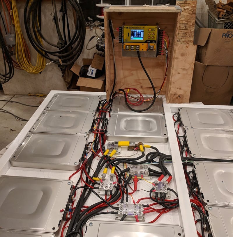 Complicated Wiring Of Battery Packs