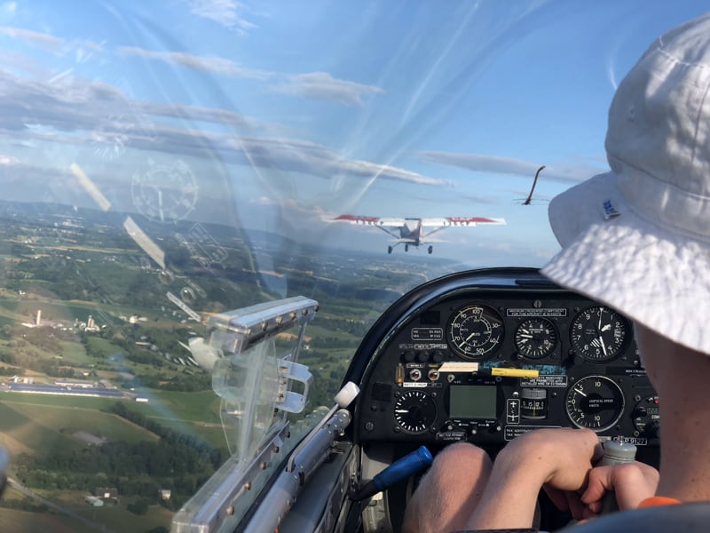 Flying Glider Controls