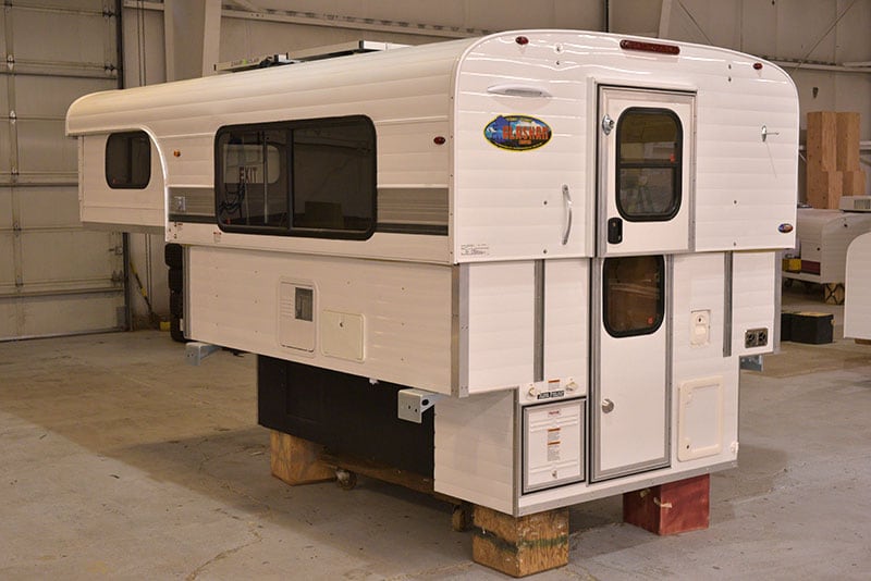 Alaskan Camper 8 Foot Drivers Rear