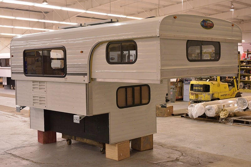 Alaskan Camper 8 Foot Passenger Front