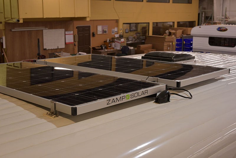 Alaskan Campers have Zamp Solar Panels