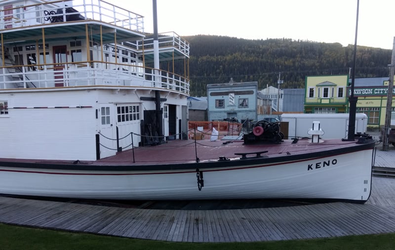 Dawson City Keno Boat