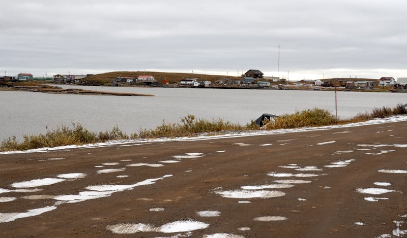 The town of Tuktoyaktuk