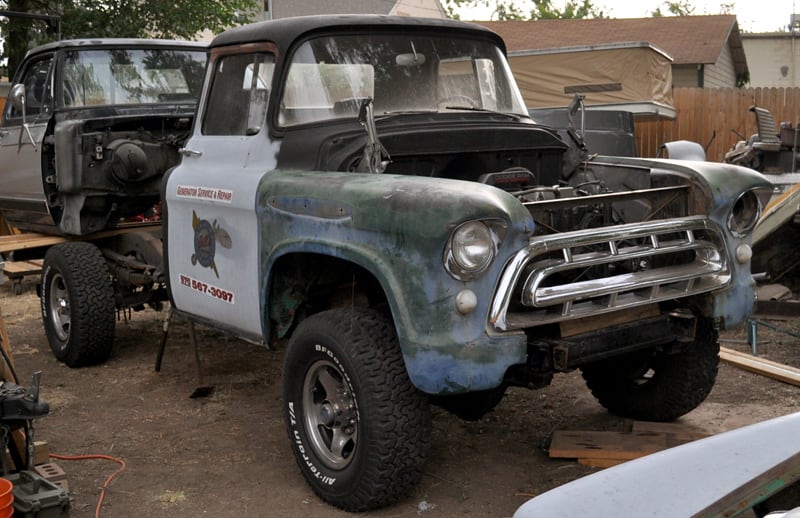 1957 Chevy Before Restoration