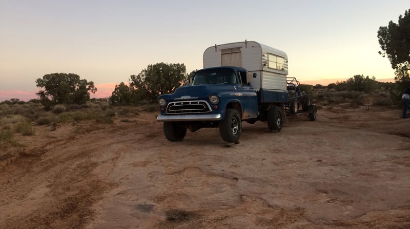 1958 Alaskan With Vintage Truck