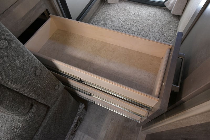 Bigfoot Hallway Drawers Short Bed Camper