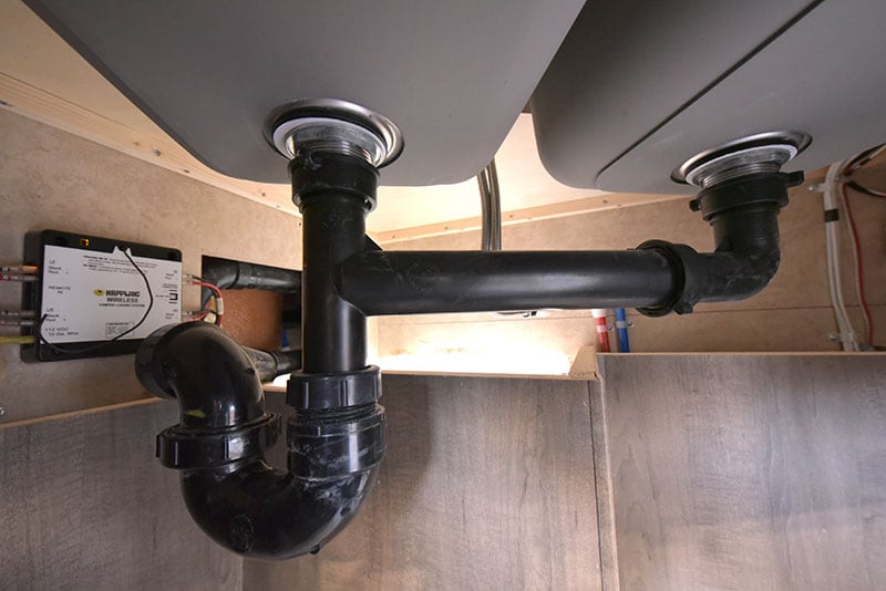 Bigfoot 9.4 Kitchen Under Sink Plumbing