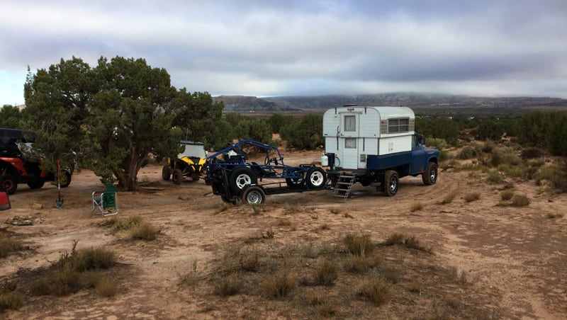 Camping In Moab With Alaskan Camper