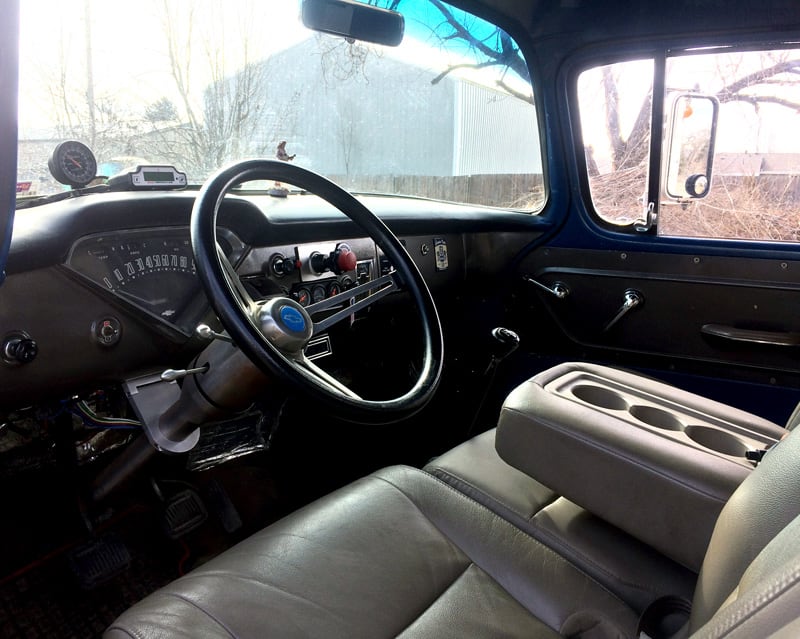 Dashboard Of 1957 Chevy Truck