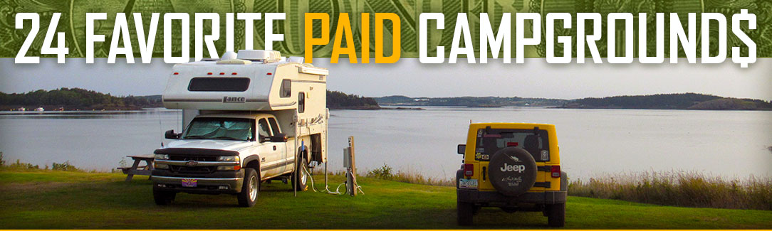 Favorite Paid Campgrounds