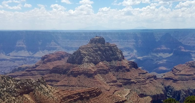 Grand Canyon North Rim Trail Overlook