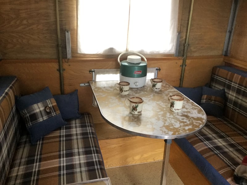 Inside A 1958 Alaskan Camper