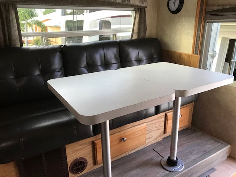 Rv on sale sofa table