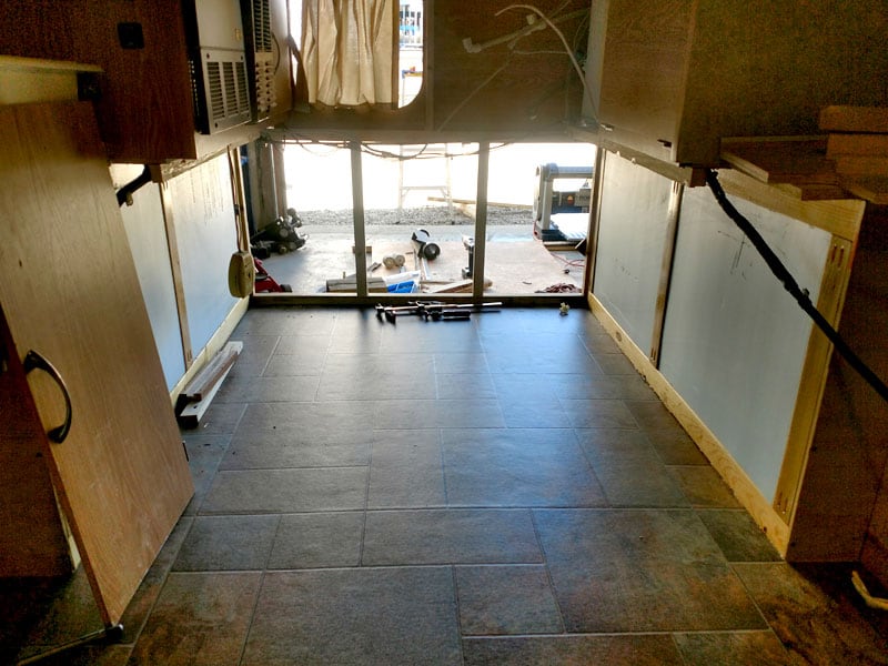 New Camper Floor To Increase Square Footage