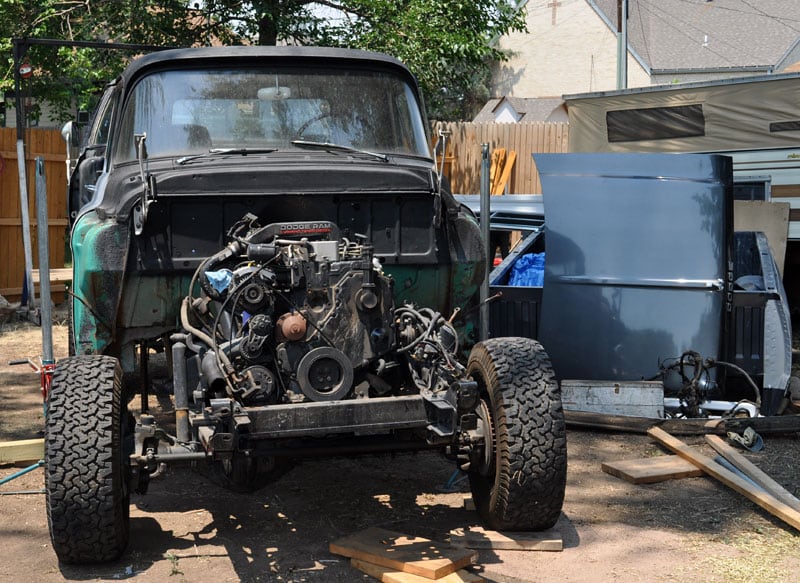 Putting The Dodge Engine In The Chevy