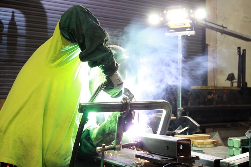 Welds Components Of The Cannon Extension