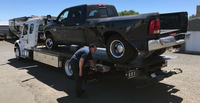 Take Things Off Vehicle Before They Tow Your Truck