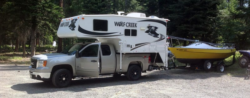 2007 GMC 2500HD and 2013 Wolf Creek 850