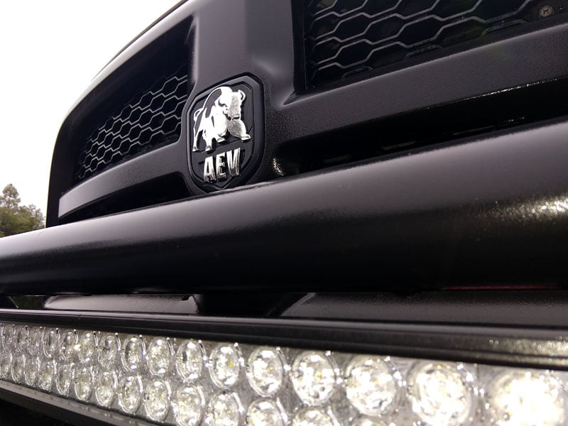 AEV Logo On Front Grill