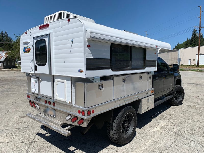 flatbed truck camper conversion