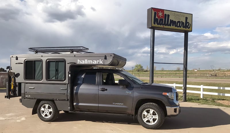 flatbed truck camper canada