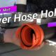 Sewer Hose Holder