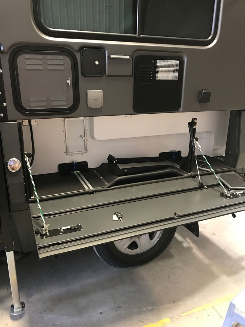 Storage Compartment Sherptek Bed