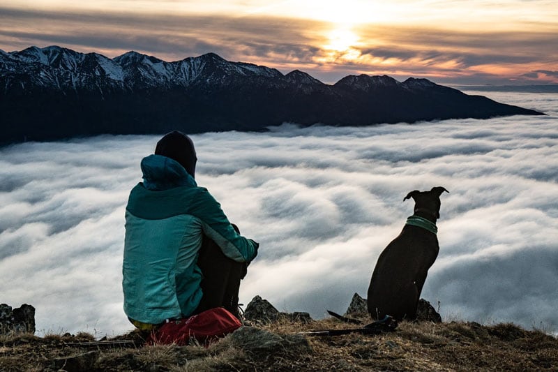 Sunset On Rainbow Peak Along The Seward Highway