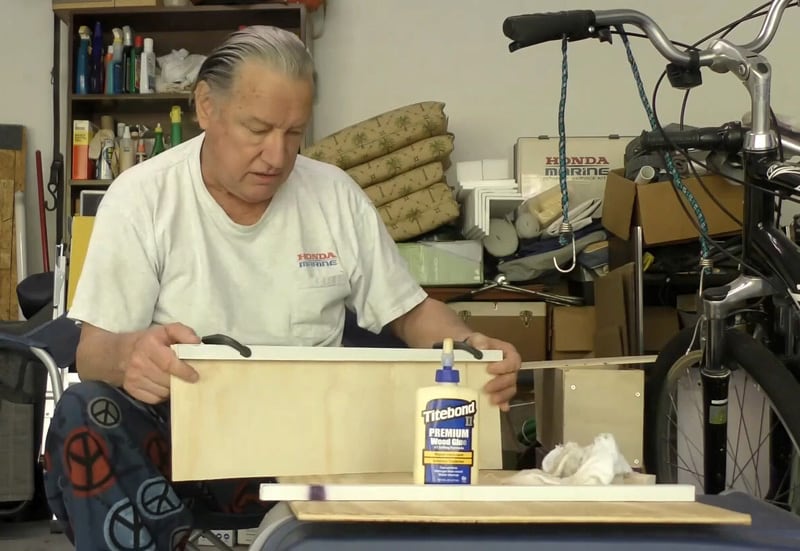 Building The Bedside Storage Shelf