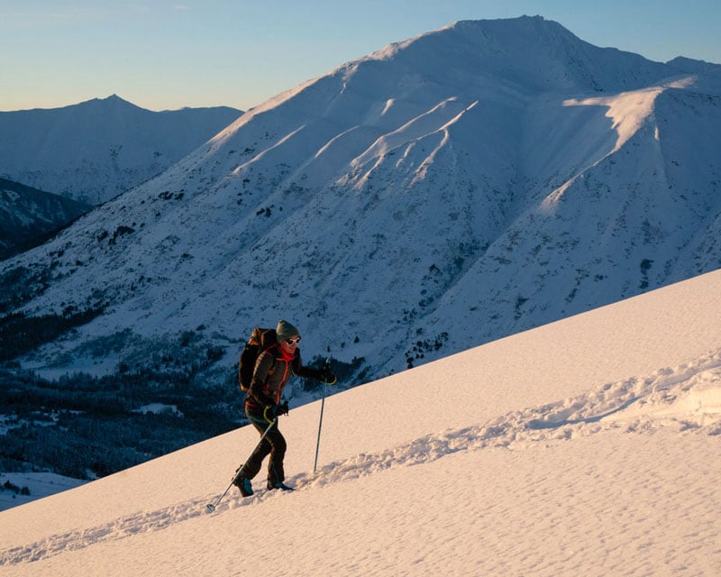 Different Skin Track On Turnagain Pass