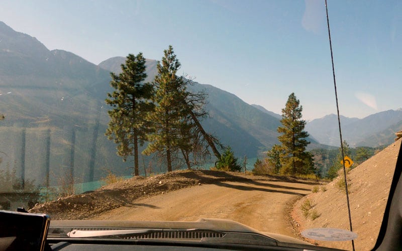 Forestry Roads Here In British Columbia